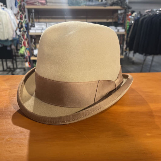 Tan HatLady Homburg 7