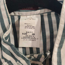 Green / White Stripe Shirt Sleeve Hunt Shirt 28
