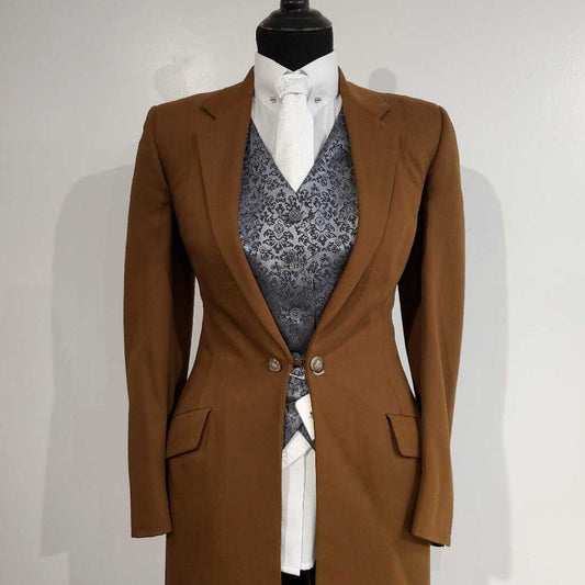 Saddle Seat Connection Brown Suit