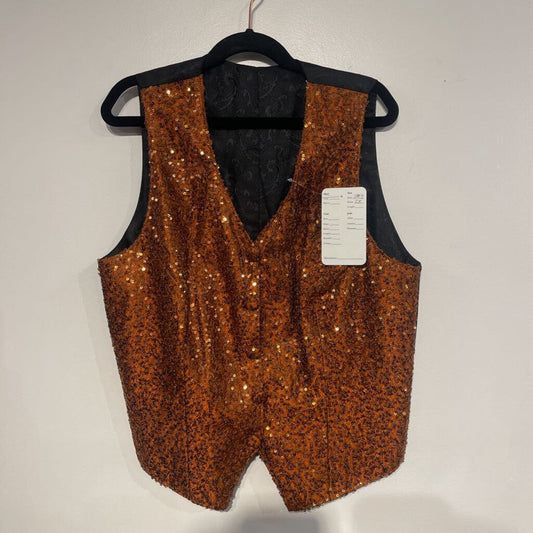 Custom Purple Sequin Vest