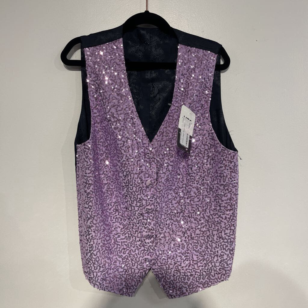 Custom Copper Sequin Vest