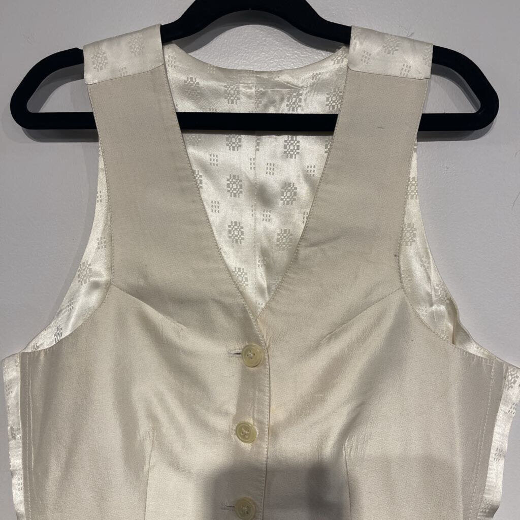 Cream Carl Meyers Vest