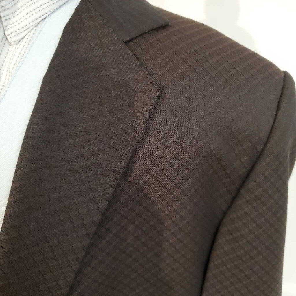 Carl Meyers Brown Pattern Suit