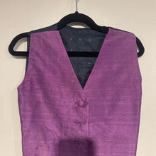 Scintilla Purple Silk Vest