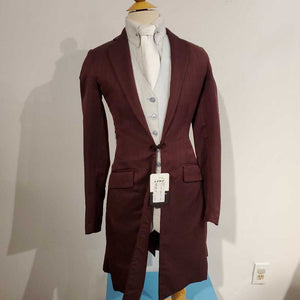 Carl Meyers Burgundy Striped Suit