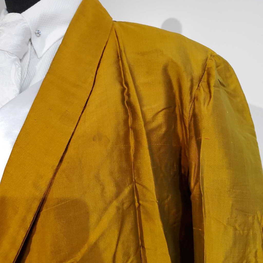 Yellow Silk Daycoat