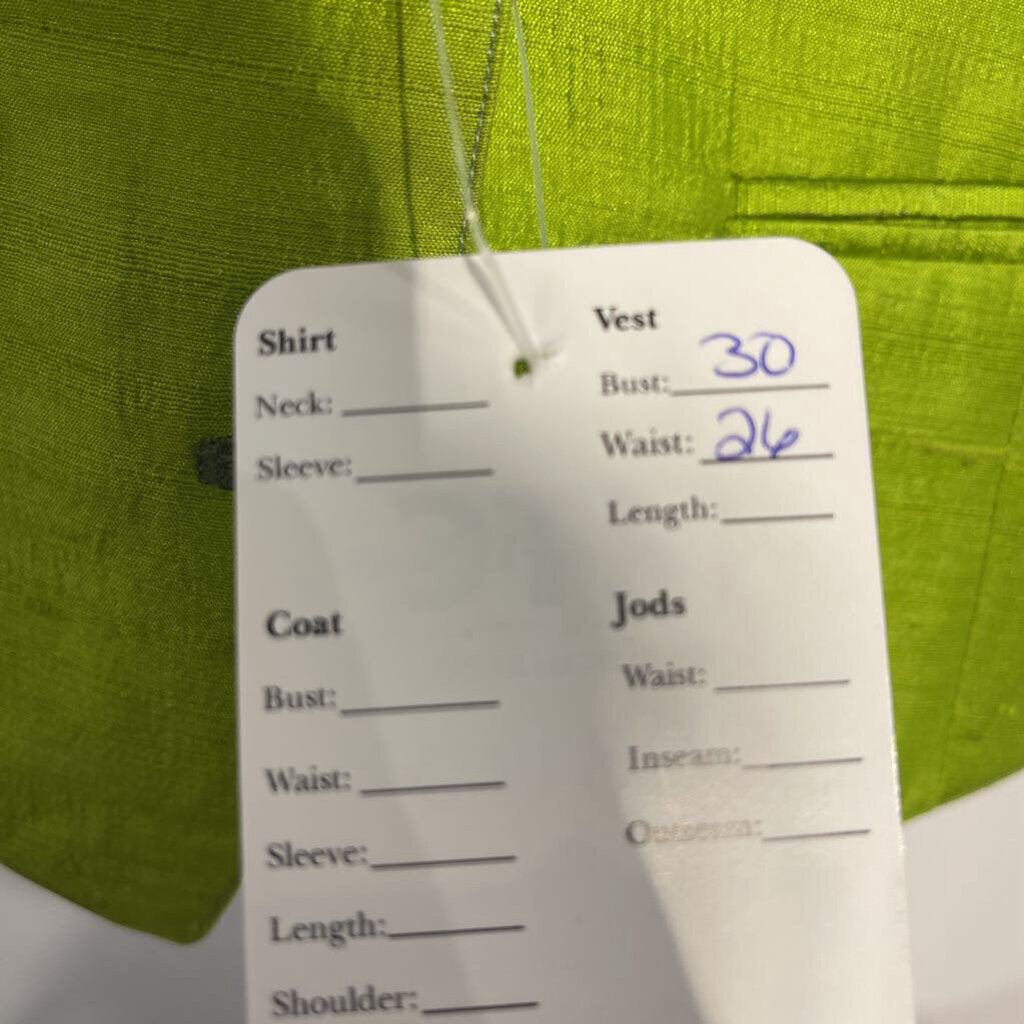 DeRegnaucourt Lime Green Vest