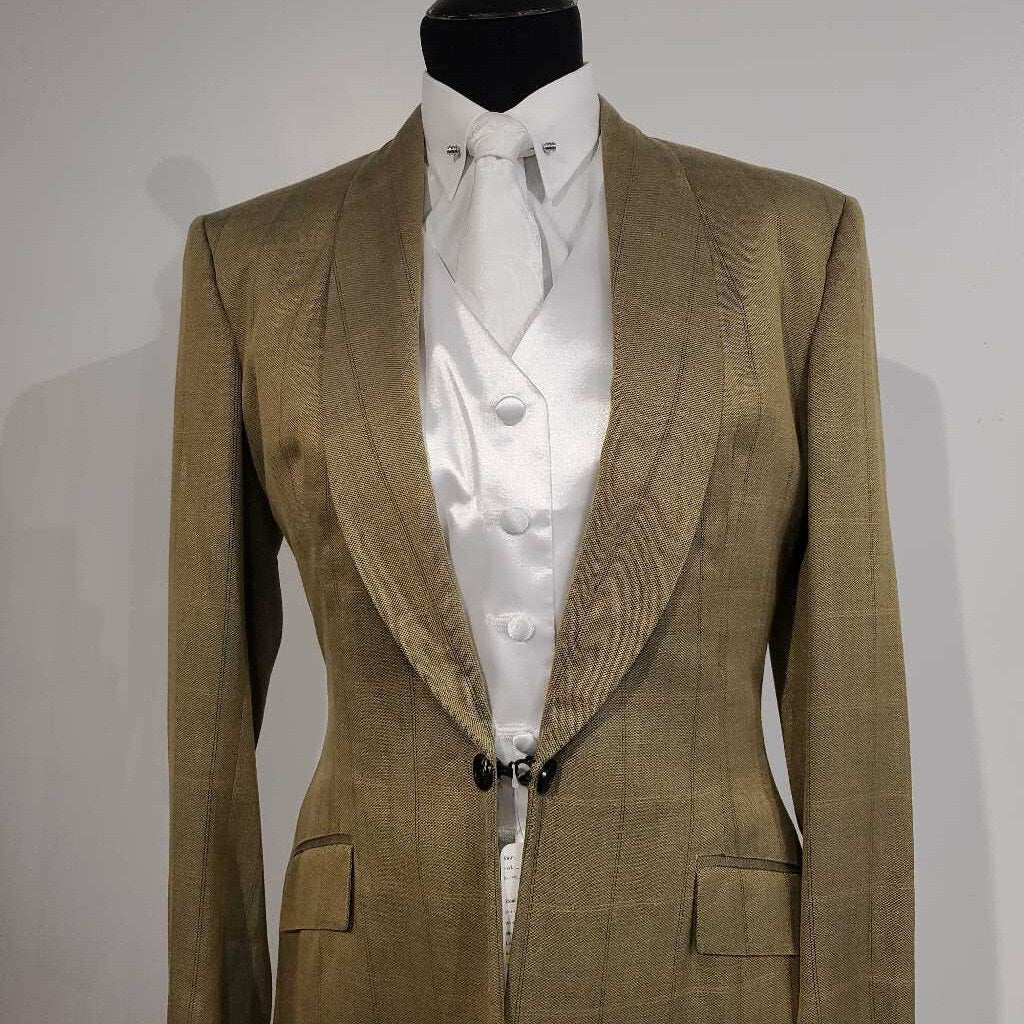 Carl Meyers Olive Windowpane Daycoat