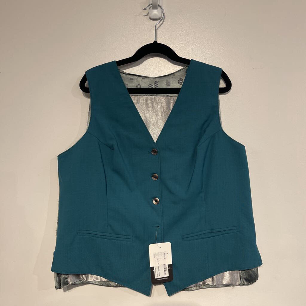 Becker Brothers Teal Vest