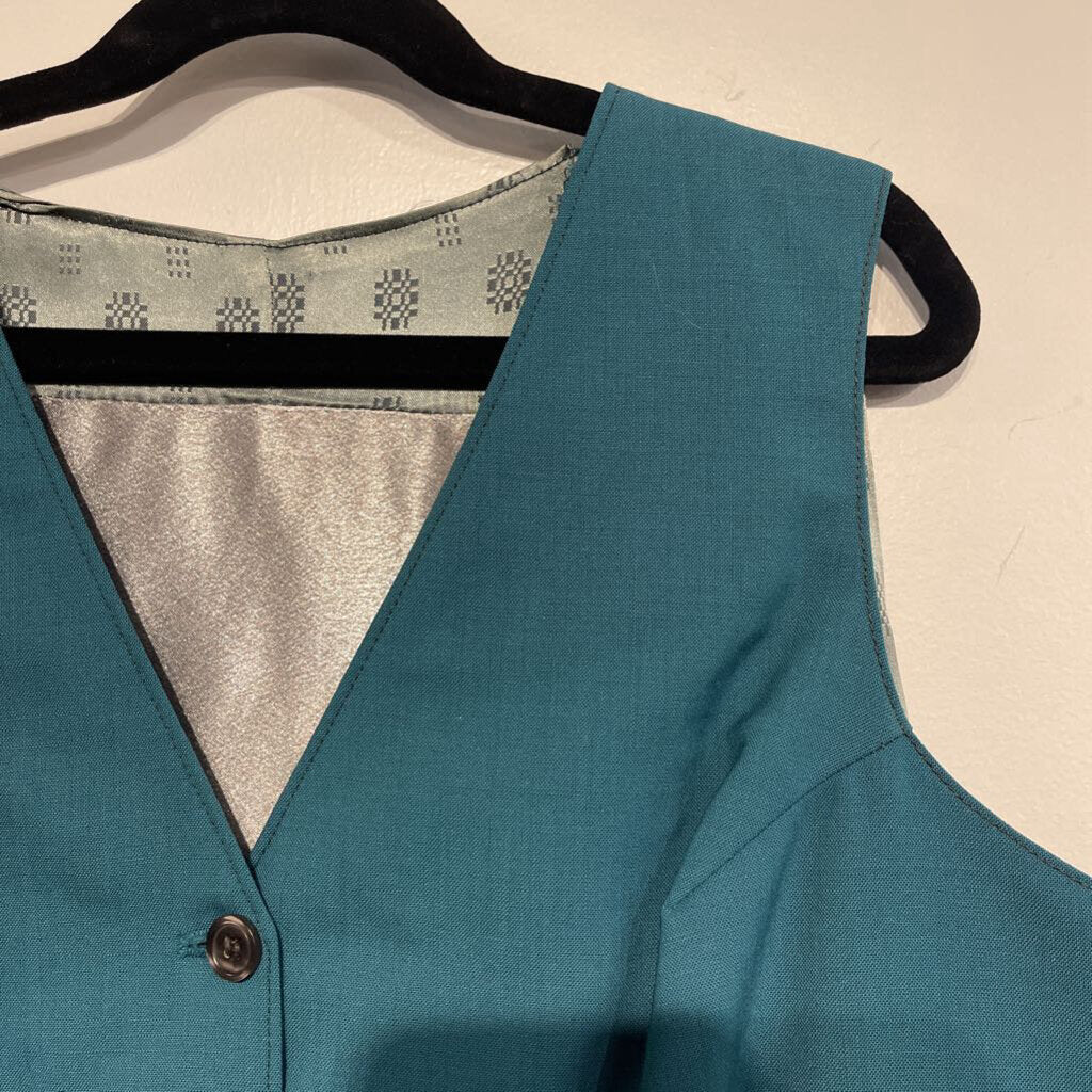 Becker Brothers Teal Vest