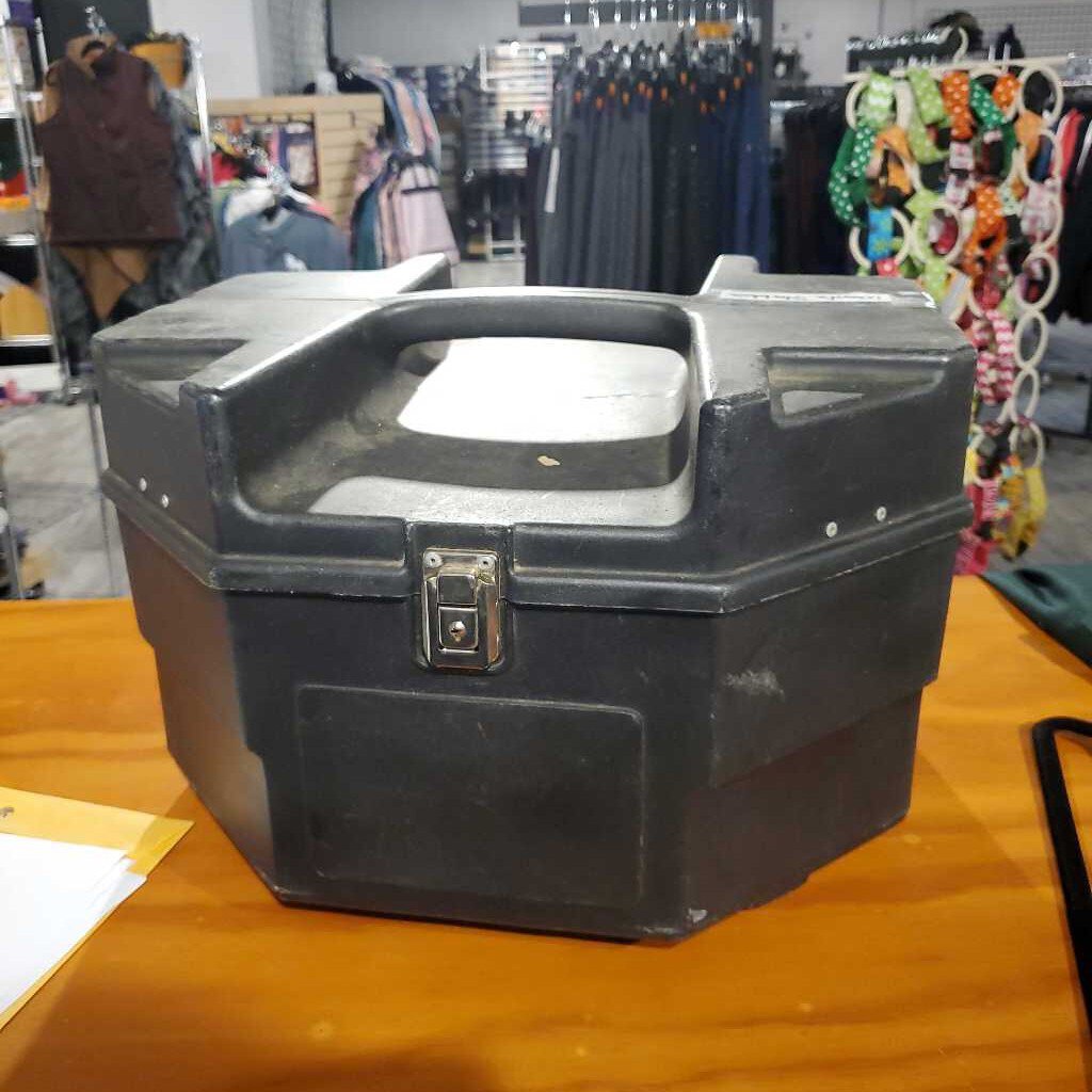 Tan Western Hat with Carrier 6 7/8