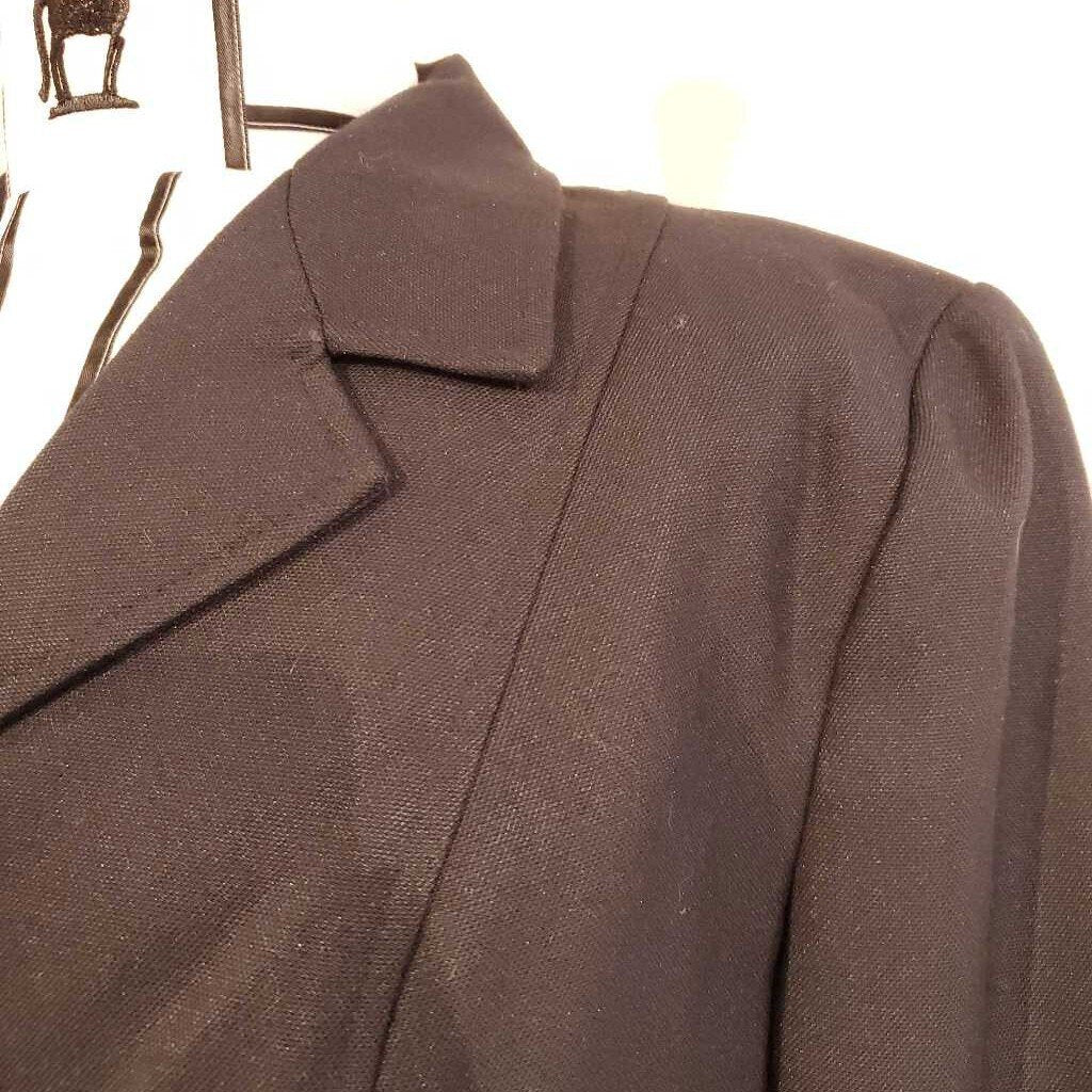 rh collection hunt coat black