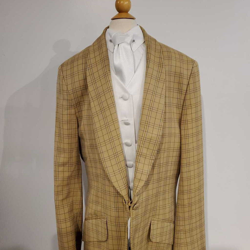 Tan Striped Daycoat