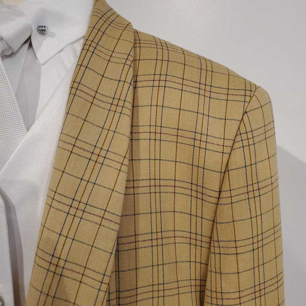 Tan Striped Daycoat