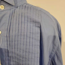 Load image into Gallery viewer, Periwinkle Pleated Formal Shirt
