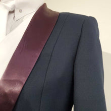 Load image into Gallery viewer, Navy and Maroon Reed Hill Formal Suit
