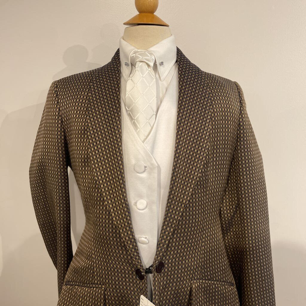 Hawkewood Brown Checkered Daycoat
