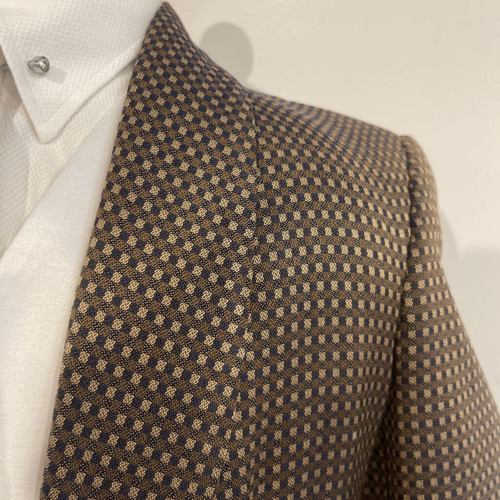 Hawkewood Brown Checkered Daycoat