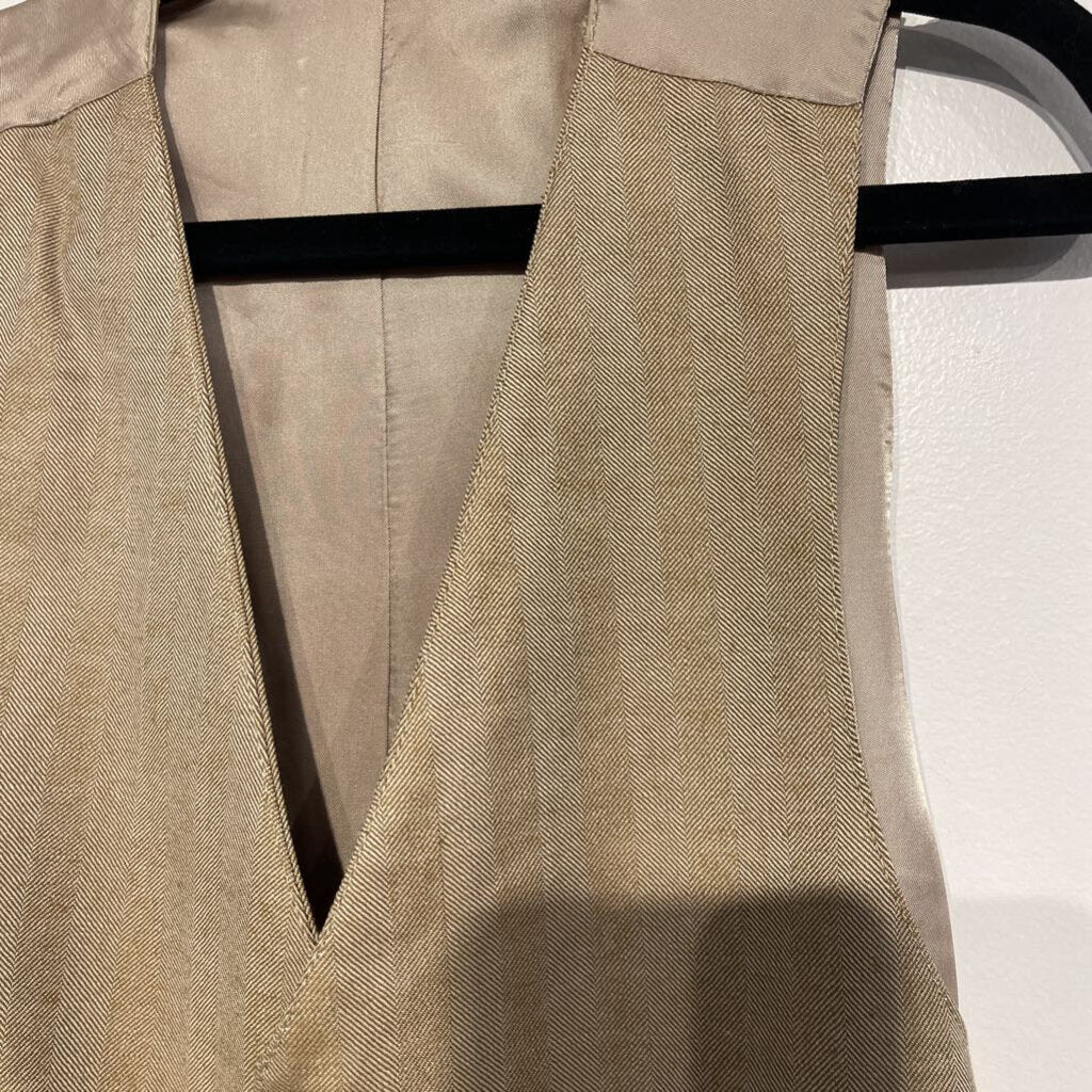 Tan Becker Brothers Vest