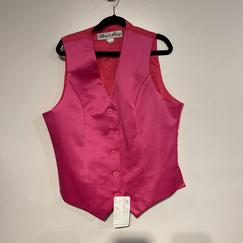 Marsha De Arriaga Pink Vest