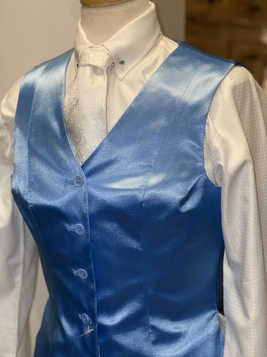 New MTC Satin Vest Light Blue 8