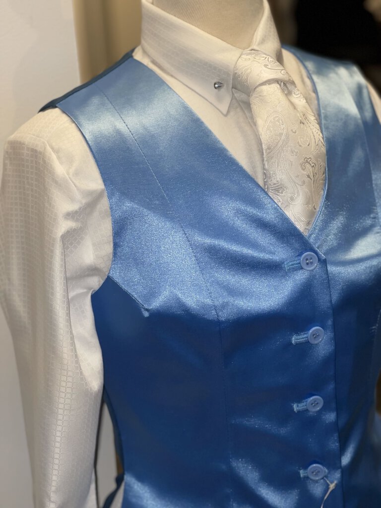 New MTC Satin Vest Light Blue 8