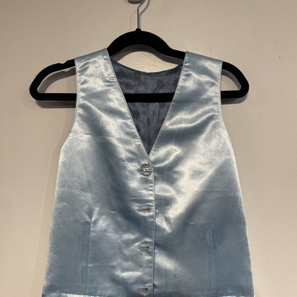 Becker Blue Satin Vest