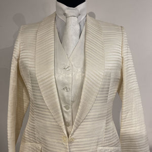 Becker Brothers Cream Striped Daycoat