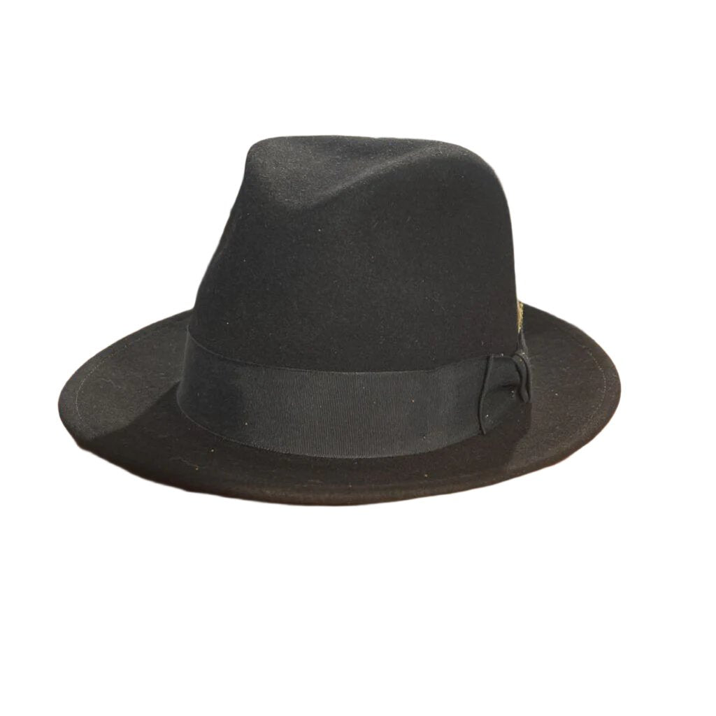 Stetson, Black, Snap Brim, 7 1/4