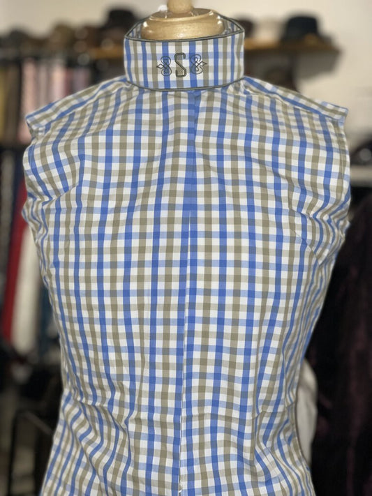 Custom Green/Blue Plaid Hunt Shirt