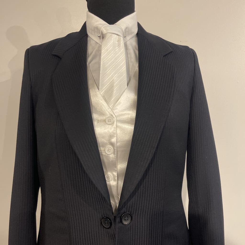 Marsha De Arriaga Navy Suit