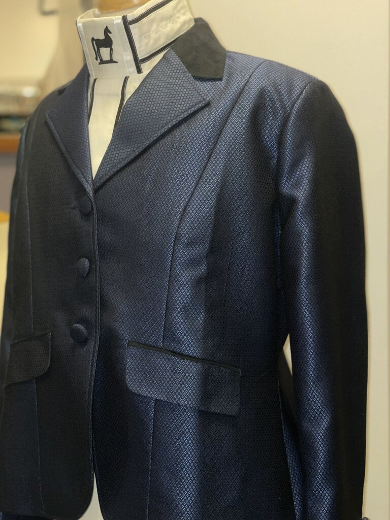 Custom Blue Diamond Hunt Coat