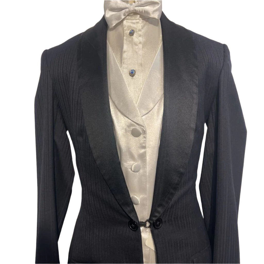 Custom, Dark Navy Ladies Formal Suit