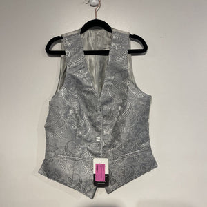 Becker Brothers Silver Paisley Vest