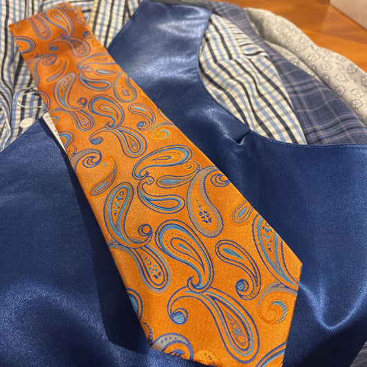 Orange Tie