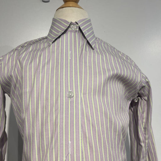 Marsha De Arriaga Purple Stripe Shirt