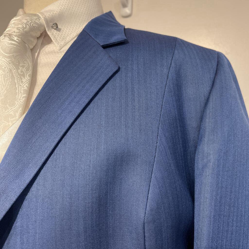 Custom Blue Suit