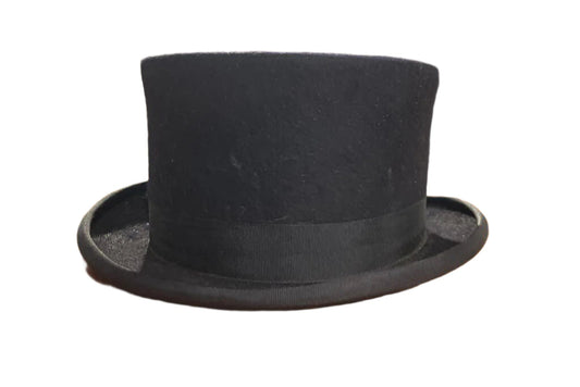 Cavallo, Navy, 6 7/8 Top Hat