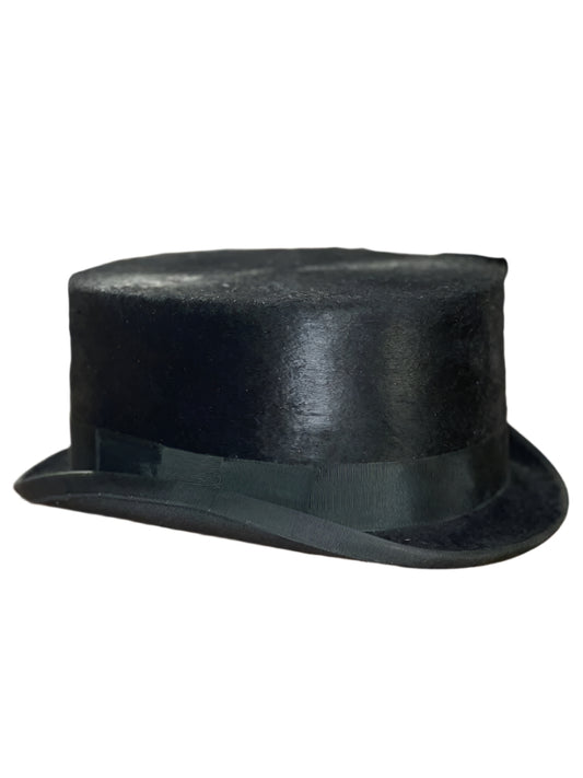 Black Top Hat 7 1/8