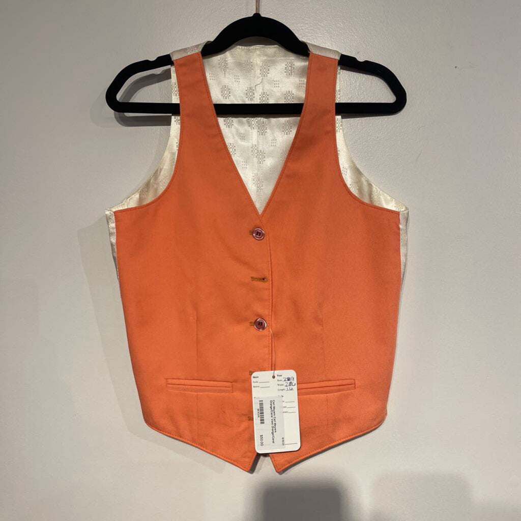 Carl Meyers Orange/Coral Vest